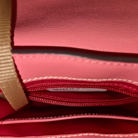 Dooney & Bourke Pink Backpack with Gold-Toned Logo - Picture 6 of 7